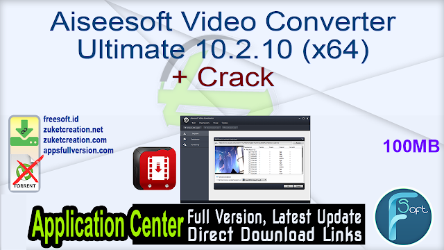 aiseesoft video converter for mac free download